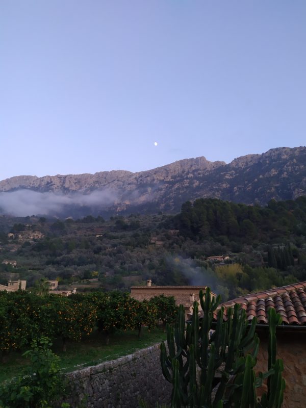 Vistas de la Tramuntana desde Fornalutx