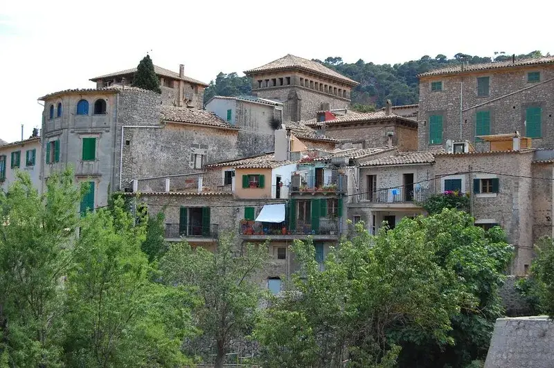 Calles de Valldemossa en Mallorca