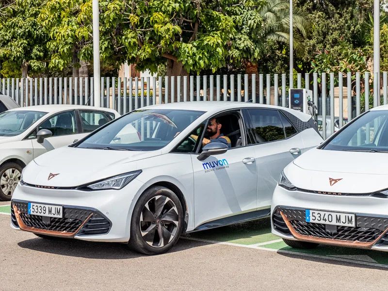 Alquiler de coches eléctricos Mallorca - Muvon Carsharing Cupra