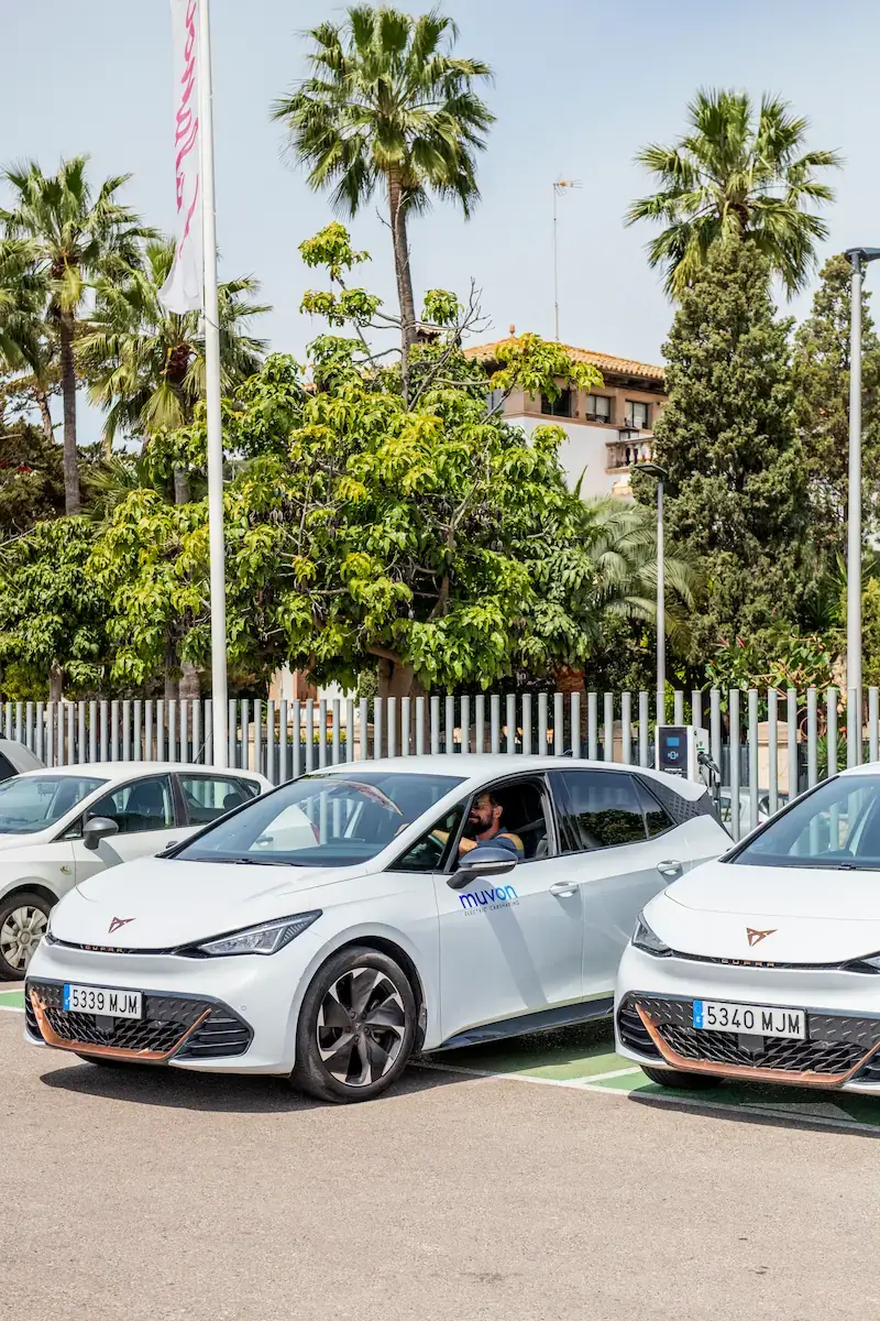 Estación Muvon Carsharing en La Lonja, Palma de Mallorca